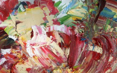 Картина под названием "Краски лета" - Юлия Липчанская, Подлинное произведение искусства, Масло