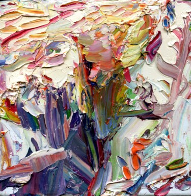 Картина под названием "Скалы" - Юлия Липчанская, Подлинное произведение искусства, Масло
