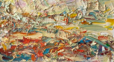 Картина под названием "Поле" - Юлия Липчанская, Подлинное произведение искусства, Масло