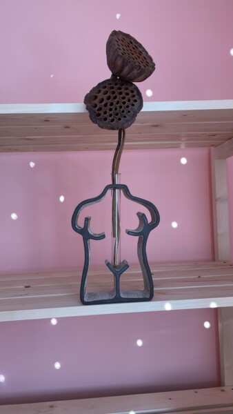 Design intitulée "ceramic vase «Venus»" par Iuliia Novikova, Œuvre d'art originale, Céramique