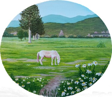 Evening Patara / Soirée Patara Peinture intitulée "Evening Patara / So…" par Iuliia Sedelnikova, Œuvre d'art originale, Acrylique