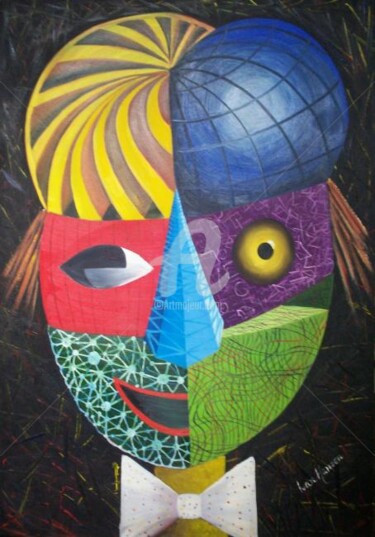 绘画 标题为“ESPANTALHO URBANO” 由Ivaan Hansen, 原创艺术品, 油