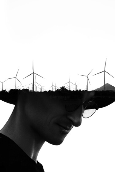 Фотография под названием "Wind in a head" - Ivan Cheremisin, Подлинное произведение искусства, Цифровая фотография