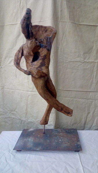 Scultura intitolato "DANCE (la contadina…" da Ivan Fabani, Opera d'arte originale