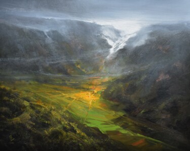 "Agartha - Valley of…" başlıklı Tablo Ivan Grozdanovski tarafından, Orijinal sanat, Akrilik
