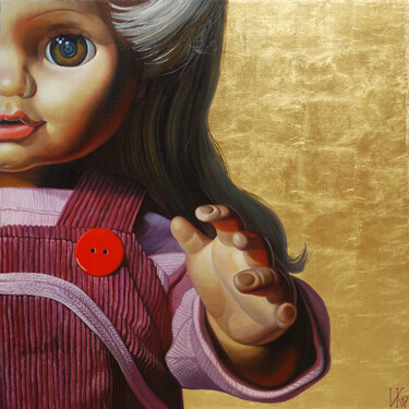 Картина под названием "Литл систер" - Иван Коршунов, Подлинное произведение искусства, Масло