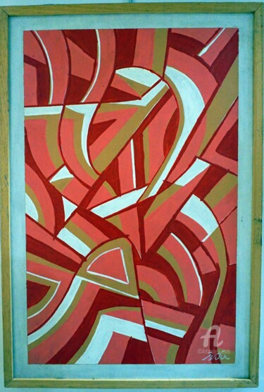 Peinture intitulée "Glucky" par Ivan "Marsville", Œuvre d'art originale, Acrylique