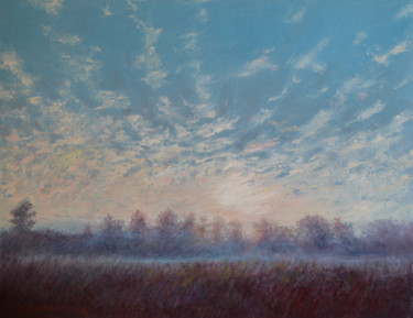 Peinture intitulée "Sunrise" par Ivan Ormanzhi, Œuvre d'art originale, Huile