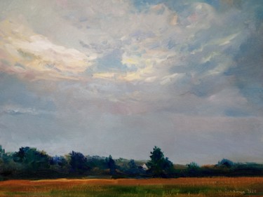 Malerei mit dem Titel "Sky" von Ivan Ormanzhi, Original-Kunstwerk, Öl