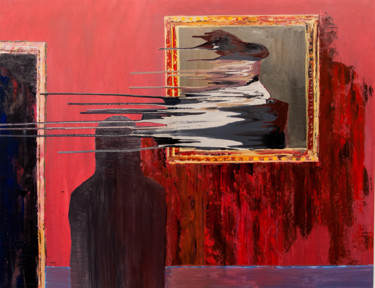 Painting titled "Velvet walls" by Иван Плющ, Original Art, Acrylic