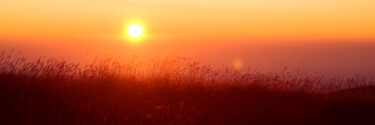 Photography titled "Sunrise on the plain" by Ivan Ponomarevsky, Original Artwork, Digital Photography