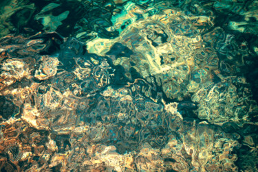 제목이 "Abstract water"인 사진 Ivan Ponomarevsky로, 원작, 디지털