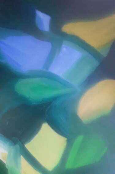 Картина под названием "Абстракция 14" - Иван Скрипель, Подлинное произведение искусства, Акрил
