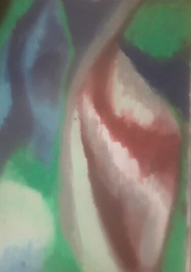 Рисунок под названием "Current" - Иван Скрипель, Подлинное произведение искусства, Пастель