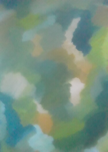 Картина под названием "Camouflage" - Иван Скрипель, Подлинное произведение искусства, Гуашь