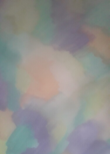 Картина под названием "Pastels abstract" - Иван Скрипель, Подлинное произведение искусства, Гуашь