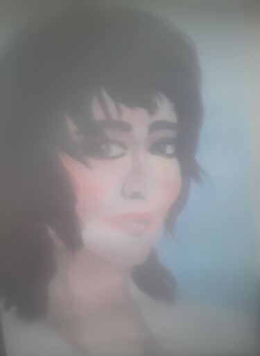 Картина под названием "Lolita" - Иван Скрипель, Подлинное произведение искусства, Гуашь