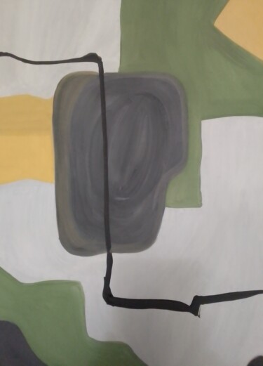 Malerei mit dem Titel "Abstract 16" von Ivan Skripel, Original-Kunstwerk, Gouache