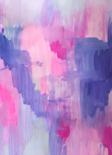 Peinture intitulée "Pink opera" par Ivan Skripel, Œuvre d'art originale, Gouache