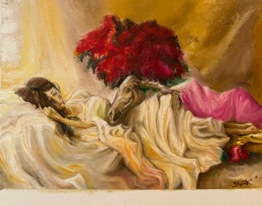 Pittura intitolato "Good morning" da Ivan Telegin, Opera d'arte originale, Olio