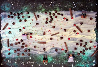 Pittura intitolato "Festa dell'Autunno" da Ivana Castelliti, Opera d'arte originale, Altro