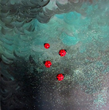 Painting titled "esplosione-di-event…" by Ivana Castelliti, Original Artwork, Other