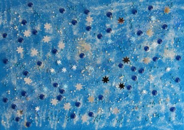 Pintura titulada "Cielo Stellato" por Ivana Castelliti, Obra de arte original, Otro