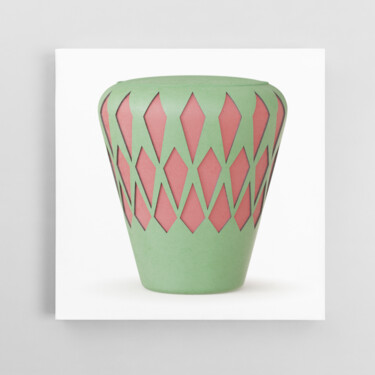 Digitale Kunst mit dem Titel "Stool HARTWIN" von Ivana Steiner, Original-Kunstwerk, 3D Modellierung