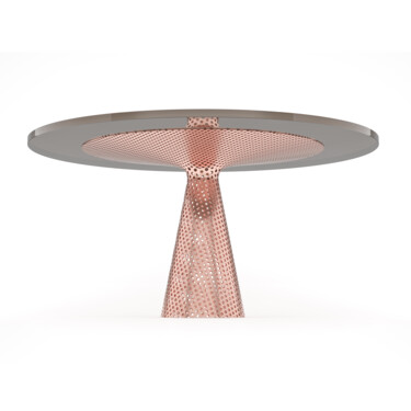 Digitale Kunst mit dem Titel "Table GODBERT" von Ivana Steiner, Original-Kunstwerk, 3D Modellierung