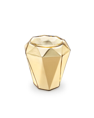 Design / Projektowanie użytkowe zatytułowany „Vase WICHARD in gold” autorstwa Ivana Steiner, Oryginalna praca, Meble