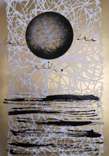 Pittura intitolato "Echi senza parole" da Ivana Urso, Opera d'arte originale, Acrilico