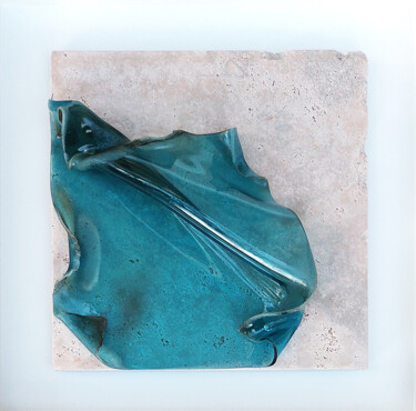 Sculpture intitulée "Concetto temporale…" par Ivanco, Œuvre d'art originale, Plastique Monté sur Autre panneau rigide