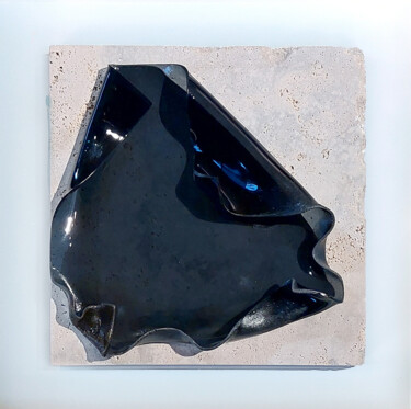 Sculpture titled "Concetto temporale…" by Ivanco, Original Artwork, Plastic Mounted on Other rigid panel