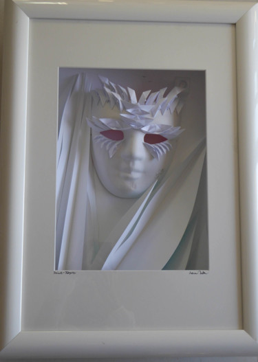 Peinture intitulée "Masque Madame "Art…" par Ivan Hor, Œuvre d'art originale, Acrylique