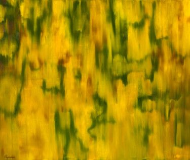 Картина под названием "Flowering meadows" - Ivan Klymenko, Подлинное произведение искусства, Масло