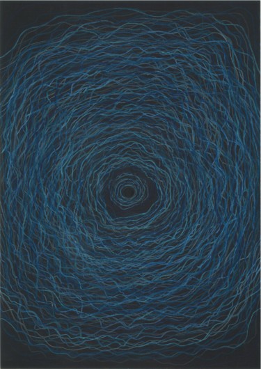 Dessin intitulée "Impulse | Number 7" par Ivan Klymenko, Œuvre d'art originale, Crayon
