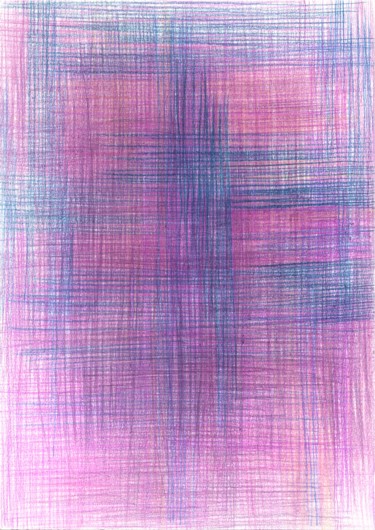 Dessin intitulée "Impulse | Number 34" par Ivan Klymenko, Œuvre d'art originale, Crayon