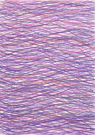 Dessin intitulée "Impulse | Number 27" par Ivan Klymenko, Œuvre d'art originale, Crayon