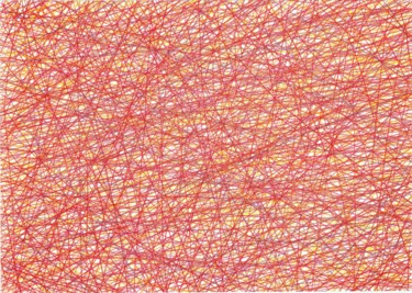 Рисунок под названием "Impulse | Number 46" - Ivan Klymenko, Подлинное произведение искусства, Цветные карандаши