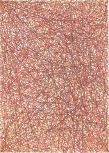 Dessin intitulée "Impulse | Number 54" par Ivan Klymenko, Œuvre d'art originale, Crayon