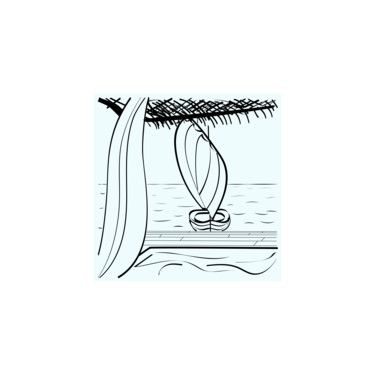 Grafika cyfrowa / sztuka generowana cyfrowo zatytułowany „A sailing boat sway…” autorstwa Ihor Ivanov, Oryginalna praca, Mal…