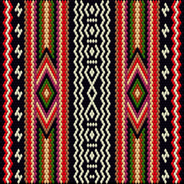 Digitale Kunst mit dem Titel "Ethnic ornament  in…" von Ihor Ivanov, Original-Kunstwerk, 3D Modellierung