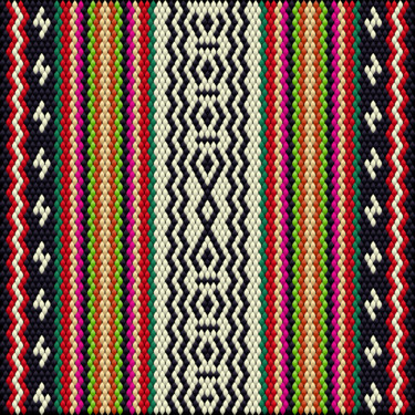 The traditional ornament of the inhabitants of the east №6 Digitale Künste mit dem Titel "The traditional orn…" von Ihor Ivanov, Original-Kunstwerk, Digitale Malerei