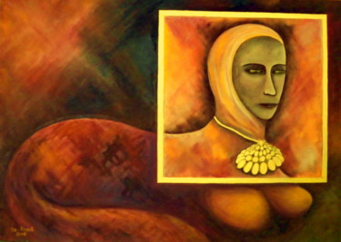 Painting titled "Universe" by Svetlana Ivanova, Original Artwork, Oil