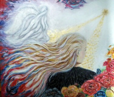 Картина под названием "The paths intersect" - Svetlana Ivanova, Подлинное произведение искусства, Масло
