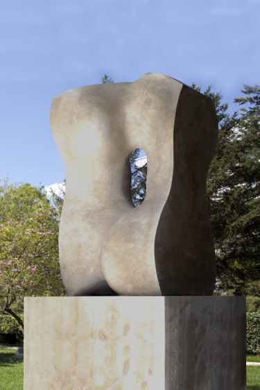Sculpture intitulée "Coupling" par Ivan Markovic, Œuvre d'art originale, Pierre