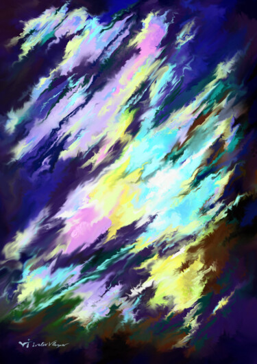Digital Arts titled "Storm - 2" by Ivelin Vlaykov, Original Artwork, Digital Painting