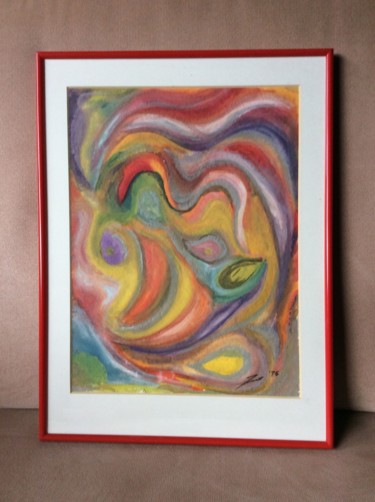 Painting titled "Clownerie" by Karl-Heinz Ivenz, Original Artwork, Watercolor