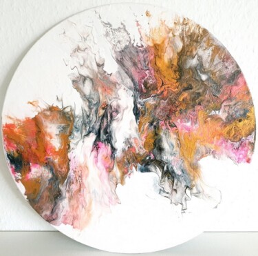 Картина под названием "Fluid Painting Abst…" - Iveta Zaharova (Kārkla), Подлинное произведение искусства, Акрил