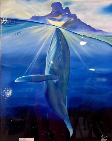Pintura titulada "«В сердце моря»" por Ivonna Karakushian (Arakvi), Obra de arte original, Oleo